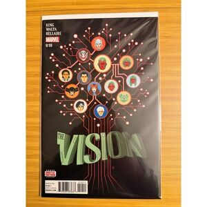 The Vision‎ Marvel Comic Book 010 King Walta Bellaire